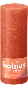 Bolsius Rustiko Shine kaars Cylinder Oranje 1 stuk(s)