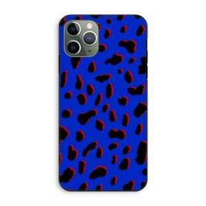 Blue Leopard: iPhone 11 Pro Tough Case