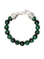 Emanuele Bicocchi bracelet de perles Tiger Eye - Vert