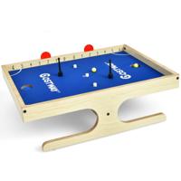 Magnetisch Minivoetbal Tafel voor 2 Spelers met 2 Ballen en 2 Sets Magnetische Handgrepen 2 Markeerstiften en 3 Koekjesmagneten