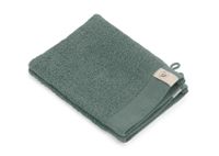 WALRA Washand Soft Cotton Legergroen - 2x 16x21 cm - thumbnail