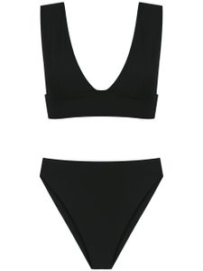 Isolda bikini à taille haute - Noir