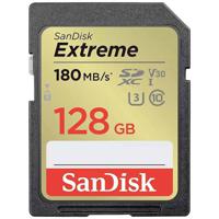 SanDisk Extreme PLUS SDXC-kaart 128 GB UHS-I Schokbestendig, Waterdicht
