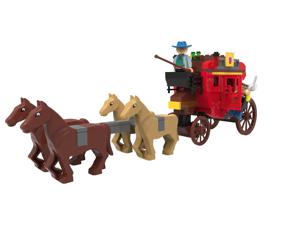 Playtive Clippys Set M (Lucky Luke/paard en wagen)