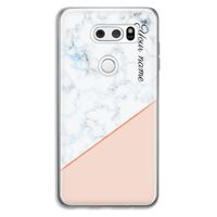 Marmer in stijl: LG V30 Transparant Hoesje