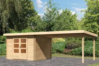 Woodfeeling | Tuinhuis Bastrup 5 met Overkapping 4,0 - thumbnail