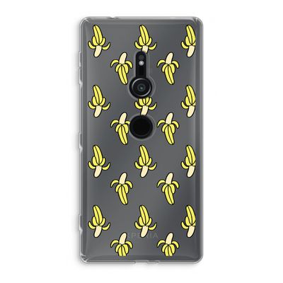 Bananas: Sony Xperia XZ2 Transparant Hoesje