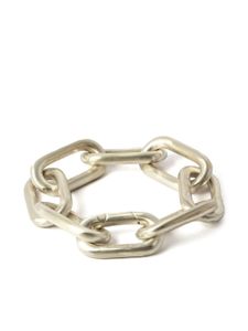 Parts of Four bracelet Infinity Chain à fini mat - Argent