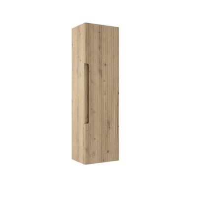 Adema Prime Balance Hoge Kast - 120x34.5x26.9cm - 1 deur - rustiek eiken - MDF RC/074822