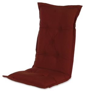 Hoge rug rood 123x50x9 cm Havana - Hartman