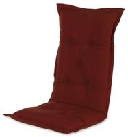 Hoge rug rood 123x50x9 cm Havana - Hartman