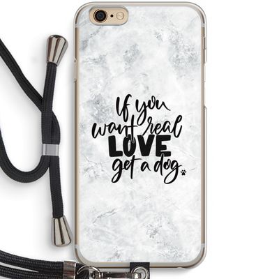 Partner in crime: iPhone 6 / 6S Transparant Hoesje met koord