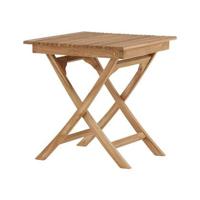 Nest outdoor Joan Inklapbare Houten Tuintafel Naturel - 70 x 70 cm - thumbnail