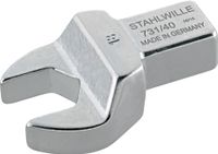 Stahlwille Steeksleutelgereedschap | sleutelwijdte 21 mm 14 x 18 mm | chroom-legering-staal | chroom-vanadium | 1 stuk - 58214021 58214021