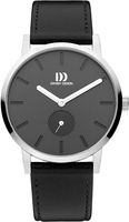 Danish Design IQ14Q1219 Horloge Tokyo staal zilverkleurig-zwart 39 mm - thumbnail