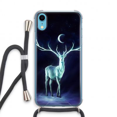Nightbringer: iPhone XR Transparant Hoesje met koord