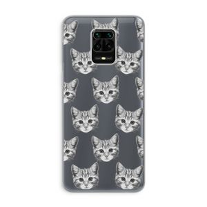 Kitten: Xiaomi Redmi Note 9 Pro Transparant Hoesje