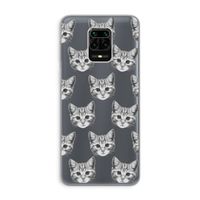 Kitten: Xiaomi Redmi Note 9 Pro Transparant Hoesje