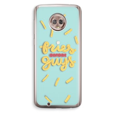 Always fries: Motorola Moto G6 Transparant Hoesje
