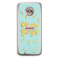 Always fries: Motorola Moto G6 Transparant Hoesje