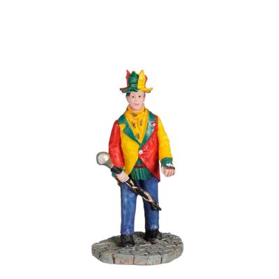 Carnaval brass band tambour major l3,5xb3xh7 cm - Luville