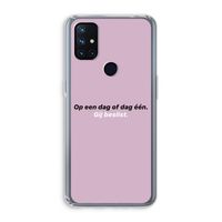 gij beslist: OnePlus Nord N10 5G Transparant Hoesje