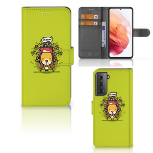 Samsung Galaxy S21 Leuk Hoesje Doggy Biscuit