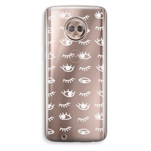Eye pattern #3: Motorola Moto G6 Transparant Hoesje