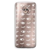 Eye pattern #3: Motorola Moto G6 Transparant Hoesje