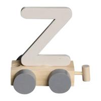 JeP kids houten treinletter Z-offwhite