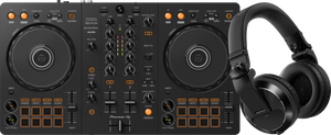 Pioneer DJ DDJ-FLX4 + Pioneer DJ HDJ-X7 Zwart