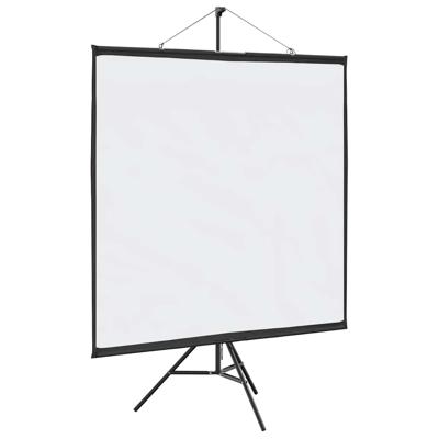 Projectiescherm met statief 81 inch 1:1