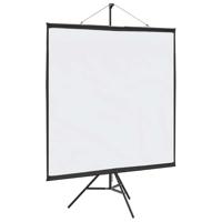 Projectiescherm met statief 81 inch 1:1