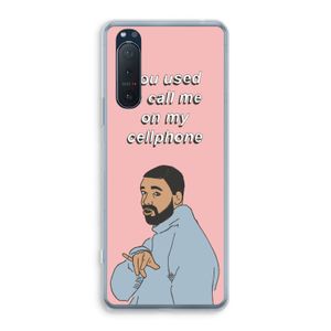 Hotline bling: Sony Xperia 5 II Transparant Hoesje