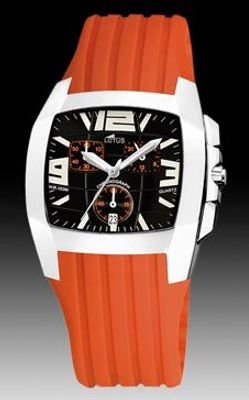 Horlogeband Lotus 15317-9 Rubber Oranje