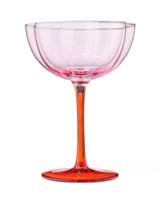 HEMA Coupeglas 190ml bloemvorm