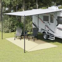 VidaXL Tenttapijt 4,5x2,5 m crèmekleurig