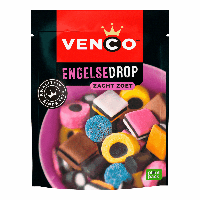 Venco engelse drop zak (10x 200g)