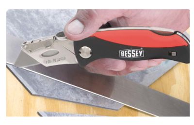 BESSEY DBKPH-EU stanleymes Zwart, Rood Mes met vast lemmet