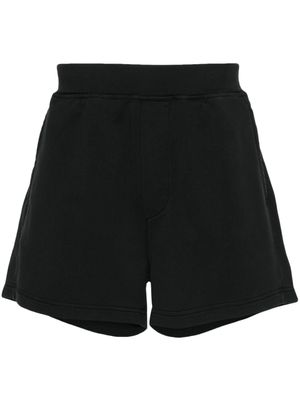 DSQUARED2 short de sport à logo imprimé - Noir