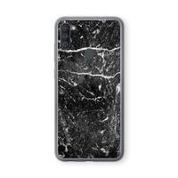 Zwart marmer: Samsung Galaxy A11 Transparant Hoesje Zwart marmer: Samsung Galaxy A11 Transparant Hoesje