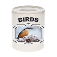 Dieren boomklever vogel spaarpot - birds/ vogels spaarpotten kinderen 9 cm