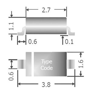 TRU COMPONENTS Snelle schakel diode TC-1N4148W SOD-123 75 V 150 mA Tape cut