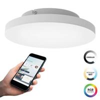 EGLO connect.z Turcona-Z Smart Plafondlamp - Ø 30 cm - Wit - RGB