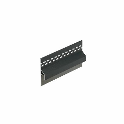 Trim/kraal Ventilatieprofiel Antraciet (dakrand) - Keralit (2833)