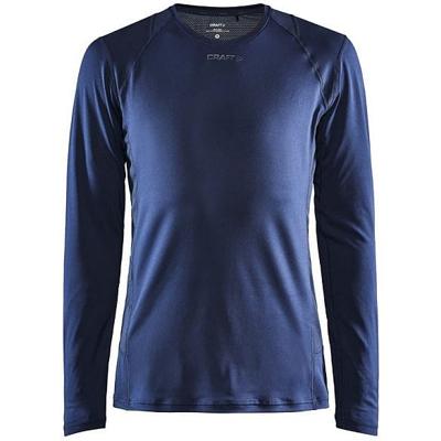 Craft Essence slim hardloopshirt LS donkerblauw heren Craft Essence slim hardloopshirt LS donkerblauw heren