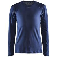 Craft Essence slim hardloopshirt LS donkerblauw heren