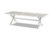 Canterbury Tuintafel 247x96 - Wit - Sophie Canterbury Tuintafel 247x96 - Wit - Sophie