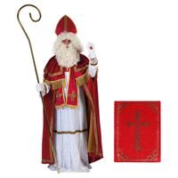 Compleet Sinterklaas kostuum inclusief boek