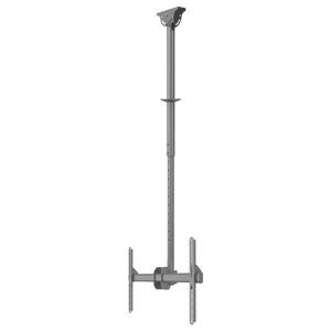 Neomounts CL35-440BL16L TV-plafondbeugel In hoogte verstelbaar, Zwenkbaar, Kantelbaar 94,0 cm (37) - 177,8 cm (70) Plafondhouder